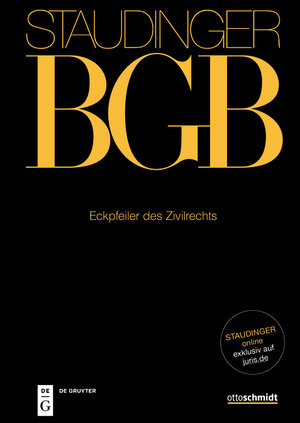 Buchcover J. von Staudingers Kommentar zum Bürgerlichen Gesetzbuch mit Einführungsgesetz... / Eckpfeiler des Zivilrechts  | EAN 9783805913935 | ISBN 3-8059-1393-1 | ISBN 978-3-8059-1393-5