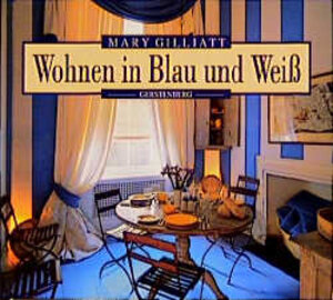 Wohnen in Blau und Weiß