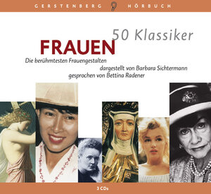 Buchcover 50 Klassiker Frauen I - CD | Barbara Sichtermann | EAN 9783806790634 | ISBN 3-8067-9063-9 | ISBN 978-3-8067-9063-4