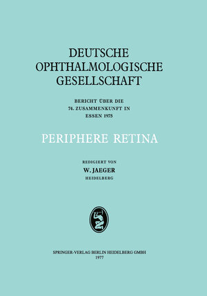 Buchcover Periphere Retina  | EAN 9783807002972 | ISBN 3-8070-0297-9 | ISBN 978-3-8070-0297-2