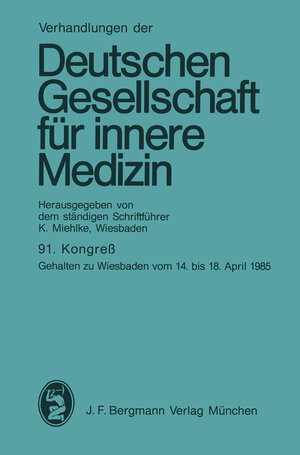 Buchcover 91. Kongreß  | EAN 9783807003528 | ISBN 3-8070-0352-5 | ISBN 978-3-8070-0352-8