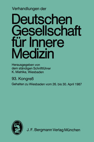 Buchcover Kongreß | Klaus Miehlke | EAN 9783807003641 | ISBN 3-8070-0364-9 | ISBN 978-3-8070-0364-1