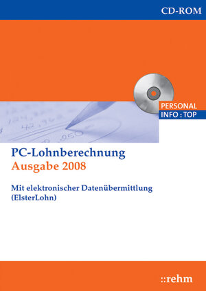Buchcover PC-Lohnberechnung 2008 | Wolfgang Galdia | EAN 9783807300122 | ISBN 3-8073-0012-0 | ISBN 978-3-8073-0012-2