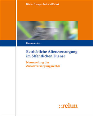 Buchcover Betriebliche Altersversorgung im öffentlichen Dienst | Bernhard Langenbrinck | EAN 9783807300535 | ISBN 3-8073-0053-8 | ISBN 978-3-8073-0053-5