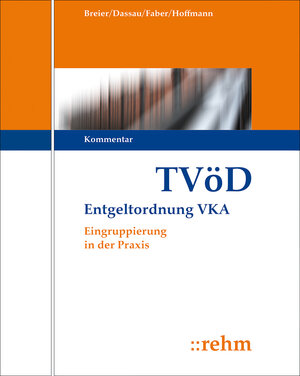Buchcover TVöD Entgeltordnung VKA | Hildegard Ewinger | EAN 9783807301242 | ISBN 3-8073-0124-0 | ISBN 978-3-8073-0124-2