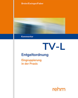 Buchcover TV-L Entgeltordnung | Anette Dassau | EAN 9783807301266 | ISBN 3-8073-0126-7 | ISBN 978-3-8073-0126-6