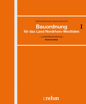 Buchcover Bauordnung für das Land Nordrhein-Westfalen - Landesbauordnung | Bernd H. Schulte | EAN 9783807306728 | ISBN 3-8073-0672-2 | ISBN 978-3-8073-0672-8