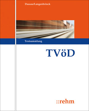 Buchcover TVöD Textausgabe | Anette Dassau | EAN 9783807322759 | ISBN 3-8073-2275-2 | ISBN 978-3-8073-2275-9