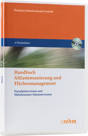 Buchcover PC - Handbuch Altlastensanierung und Flächenmanagement  | EAN 9783807324210 | ISBN 3-8073-2421-6 | ISBN 978-3-8073-2421-0