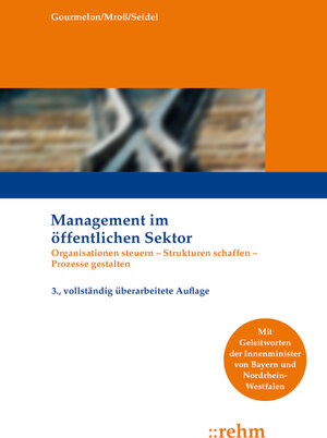 Buchcover Management im öffentlichen Sektor | Andreas Gourmelon | EAN 9783807326443 | ISBN 3-8073-2644-8 | ISBN 978-3-8073-2644-3