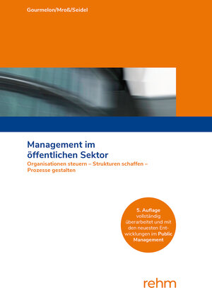 Buchcover Management im öffentlichen Sektor | Andreas Gourmelon | EAN 9783807328041 | ISBN 3-8073-2804-1 | ISBN 978-3-8073-2804-1