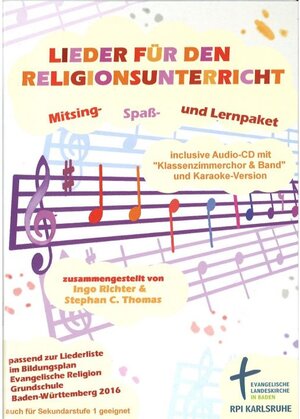 Buchcover Lieder für den Religionsunterricht | Stephan C. Thomas | EAN 9783807999999 | ISBN 3-8079-9999-X | ISBN 978-3-8079-9999-9