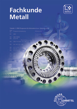 Buchcover Fachkunde Metall | Eckhard Ignatowitz | EAN 9783808516805 | ISBN 3-8085-1680-1 | ISBN 978-3-8085-1680-5