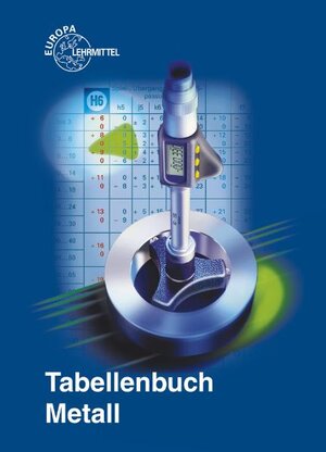 Buchcover Tabellenbuch Metall | Ulrich Fischer | EAN 9783808517253 | ISBN 3-8085-1725-5 | ISBN 978-3-8085-1725-3