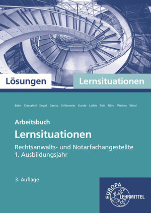 Buchcover Lösungen zu 72009 | Andreas Behr | EAN 9783808543108 | ISBN 3-8085-4310-8 | ISBN 978-3-8085-4310-8