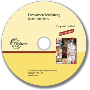 Buchcover Fachwissen Bekleidung Bilder-CD | Hannelore Eberle | EAN 9783808586280 | ISBN 3-8085-8628-1 | ISBN 978-3-8085-8628-0
