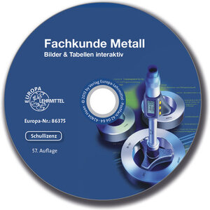 Buchcover Fachkunde Metall - Bilder & Tabellen interaktiv | Josef Dillinger | EAN 9783808586686 | ISBN 3-8085-8668-0 | ISBN 978-3-8085-8668-6