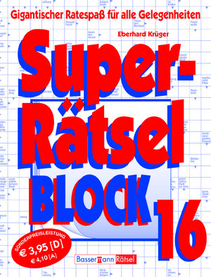 Buchcover Super-Rätselblock | Eberhard Krüger | EAN 9783809417576 | ISBN 3-8094-1757-2 | ISBN 978-3-8094-1757-6