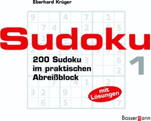 Sudoku Block 1. 200 Sudoku im praktischen Abreißblock