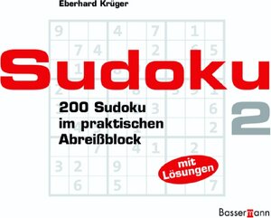 Sudoku Block 2. 200 Sudoku im praktischen Abreißblock