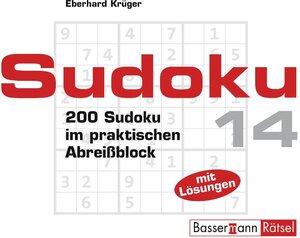 Buchcover Sudoku Block 14 | Eberhard Krüger | EAN 9783809421153 | ISBN 3-8094-2115-4 | ISBN 978-3-8094-2115-3