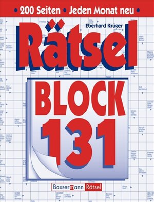 Buchcover Rätselblock 131 | Eberhard Krüger | EAN 9783809423102 | ISBN 3-8094-2310-6 | ISBN 978-3-8094-2310-2