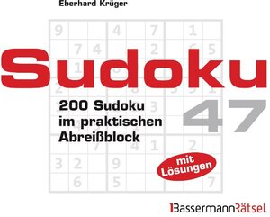 Buchcover Sudoku Block 47 | Eberhard Krüger | EAN 9783809424666 | ISBN 3-8094-2466-8 | ISBN 978-3-8094-2466-6