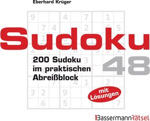 Buchcover Sudoku Block 48 | Eberhard Krüger | EAN 9783809426127 | ISBN 3-8094-2612-1 | ISBN 978-3-8094-2612-7