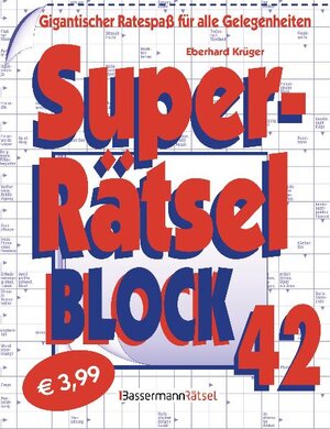 Buchcover Superrätselblock 42 | Eberhard Krüger | EAN 9783809427711 | ISBN 3-8094-2771-3 | ISBN 978-3-8094-2771-1
