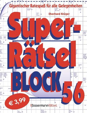 Buchcover Superrätselblock 56 | Eberhard Krüger | EAN 9783809428978 | ISBN 3-8094-2897-3 | ISBN 978-3-8094-2897-8