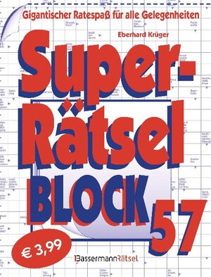 Buchcover Superrätselblock 57 | Eberhard Krüger | EAN 9783809428985 | ISBN 3-8094-2898-1 | ISBN 978-3-8094-2898-5