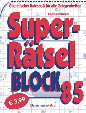 Buchcover Superrätselblock 85 | Eberhard Krüger | EAN 9783809432425 | ISBN 3-8094-3242-3 | ISBN 978-3-8094-3242-5