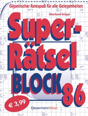Buchcover Superrätselblock 86 | Eberhard Krüger | EAN 9783809432432 | ISBN 3-8094-3243-1 | ISBN 978-3-8094-3243-2