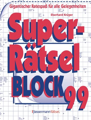 Buchcover Superrätselblock 99 | Eberhard Krüger | EAN 9783809434153 | ISBN 3-8094-3415-9 | ISBN 978-3-8094-3415-3