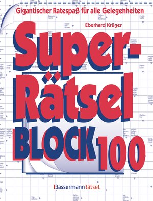 Buchcover Superrätselblock 100 | Eberhard Krüger | EAN 9783809434160 | ISBN 3-8094-3416-7 | ISBN 978-3-8094-3416-0