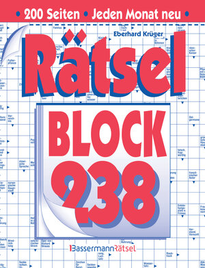 Buchcover Rätselblock 238 | Eberhard Krüger | EAN 9783809436966 | ISBN 3-8094-3696-8 | ISBN 978-3-8094-3696-6