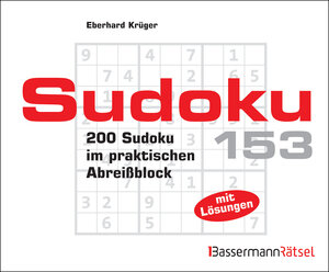 Buchcover Sudoku Block 153 | Eberhard Krüger | EAN 9783809439141 | ISBN 3-8094-3914-2 | ISBN 978-3-8094-3914-1