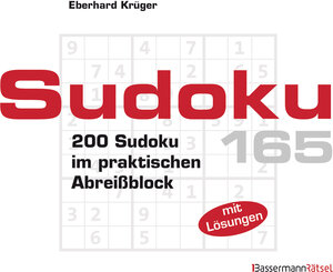 Buchcover Sudoku Block 165 | Eberhard Krüger | EAN 9783809440383 | ISBN 3-8094-4038-8 | ISBN 978-3-8094-4038-3