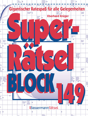 Buchcover Superrätselblock 149 | Eberhard Krüger | EAN 9783809440567 | ISBN 3-8094-4056-6 | ISBN 978-3-8094-4056-7