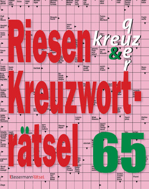 Buchcover Riesen-Kreuzworträtsel 65 | Eberhard Krüger | EAN 9783809440680 | ISBN 3-8094-4068-X | ISBN 978-3-8094-4068-0