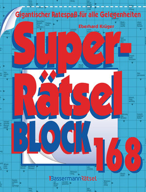 Buchcover Superrätselblock 168 | Eberhard Krüger | EAN 9783809443773 | ISBN 3-8094-4377-8 | ISBN 978-3-8094-4377-3