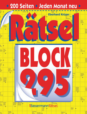 Buchcover Rätselblock 295 | Eberhard Krüger | EAN 9783809445562 | ISBN 3-8094-4556-8 | ISBN 978-3-8094-4556-2