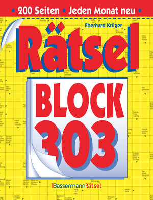 Buchcover Rätselblock 303 | Eberhard Krüger | EAN 9783809445791 | ISBN 3-8094-4579-7 | ISBN 978-3-8094-4579-1