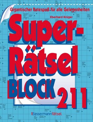 Buchcover Superrätselblock 211 | Eberhard Krüger | EAN 9783809448358 | ISBN 3-8094-4835-4 | ISBN 978-3-8094-4835-8
