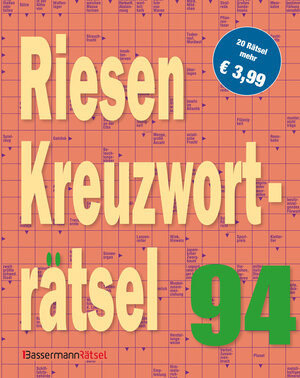 Buchcover Riesen-Kreuzworträtsel 94 | Eberhard Krüger | EAN 9783809448426 | ISBN 3-8094-4842-7 | ISBN 978-3-8094-4842-6