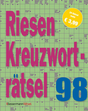 Buchcover Riesen-Kreuzworträtsel 98 | Eberhard Krüger | EAN 9783809448464 | ISBN 3-8094-4846-X | ISBN 978-3-8094-4846-4