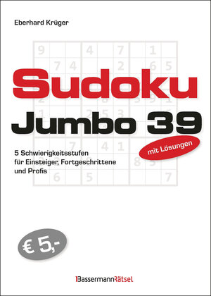 Buchcover Sudokujumbo 39 | Eberhard Krüger | EAN 9783809448891 | ISBN 3-8094-4889-3 | ISBN 978-3-8094-4889-1