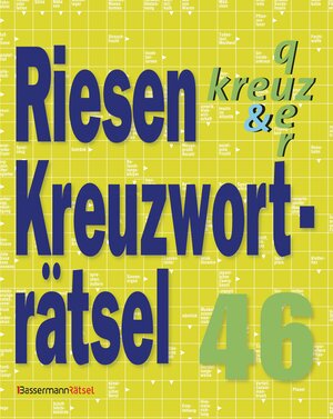 Buchcover Riesen-Kreuzworträtsel 46 - 5er VE | Eberhard Krüger | EAN 9783809463108 | ISBN 3-8094-6310-8 | ISBN 978-3-8094-6310-8