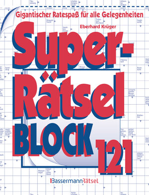 Buchcover Superrätselblock 121 (5 Exemplare à 3,99 €) | Eberhard Krüger | EAN 9783809464495 | ISBN 3-8094-6449-X | ISBN 978-3-8094-6449-5