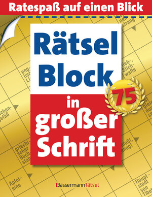 Buchcover Rätselblock in großer Schrift 75 | Eberhard Krüger | EAN 9783809464631 | ISBN 3-8094-6463-5 | ISBN 978-3-8094-6463-1